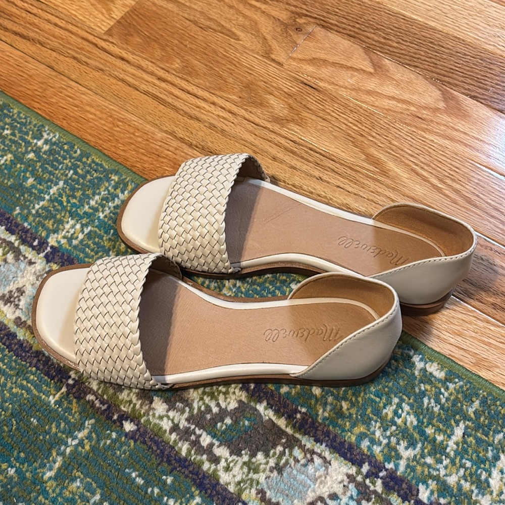 BNWT Madewell woven flats